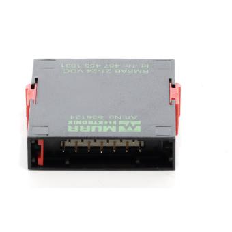 Relay module RMSAB 21-24 rot New FS